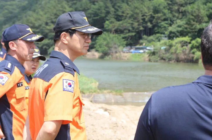 대전소방본부 이중기 본부장, 취임 첫 일정으로 풍수해 현장점검